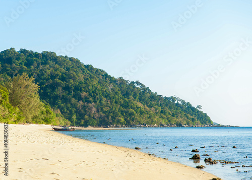 beach and sea
