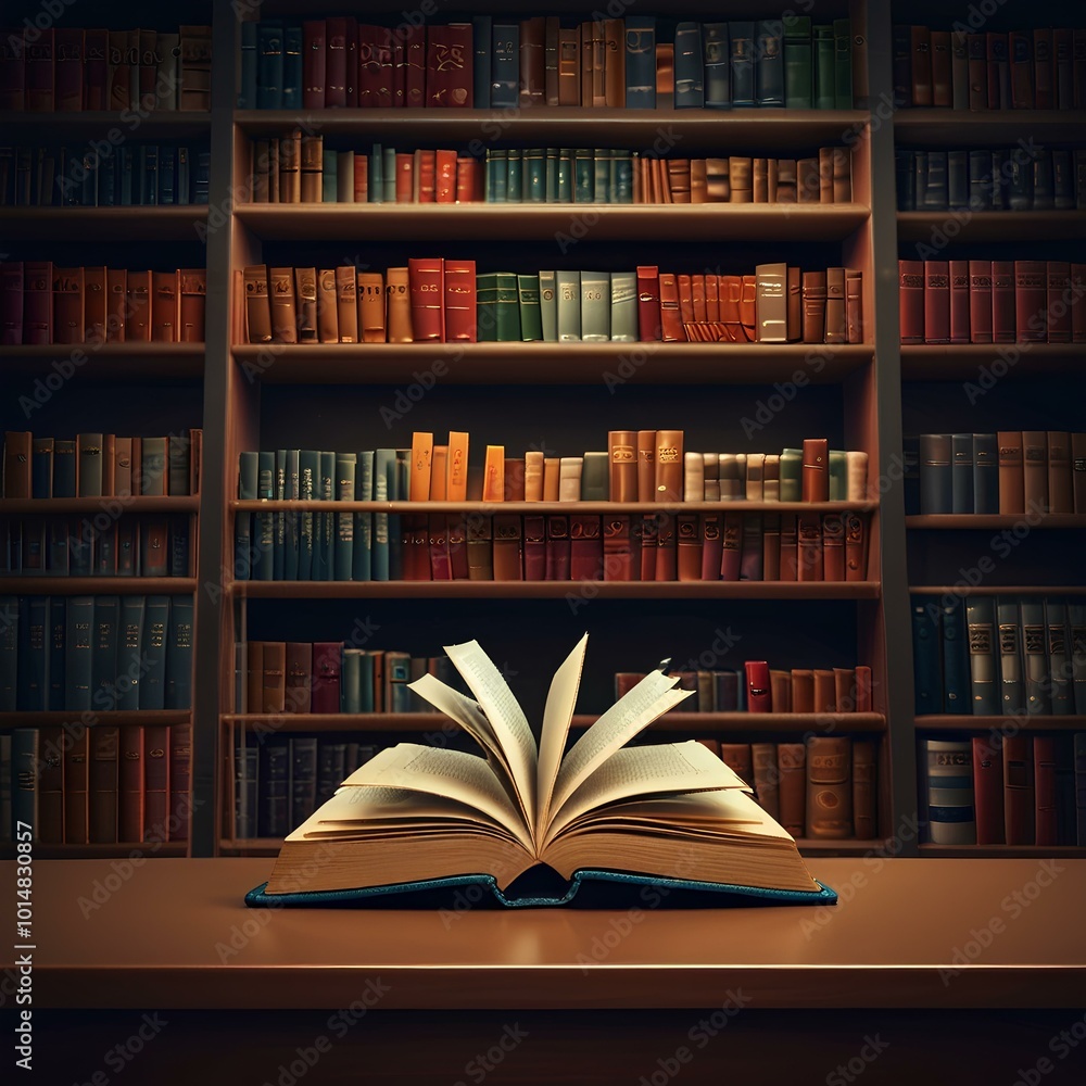 Fototapeta premium library