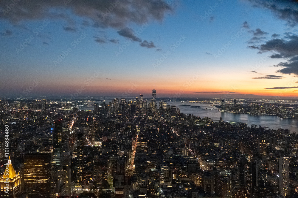 Obraz premium New York City Skyline