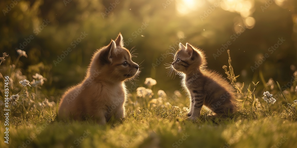 Squirrels in the forest generative AI Squirrels in the forest generative AI
