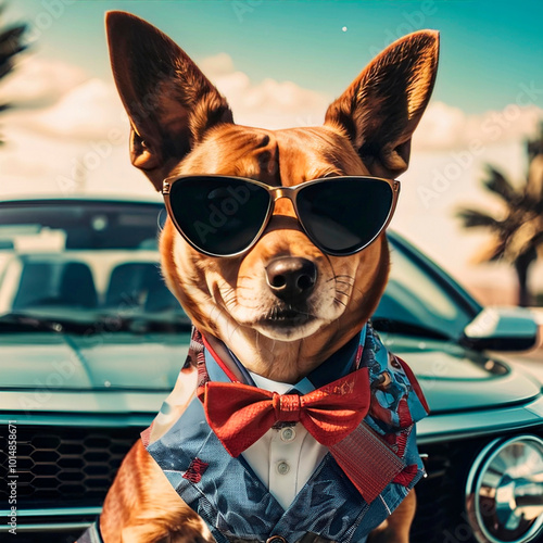 glamorous dog