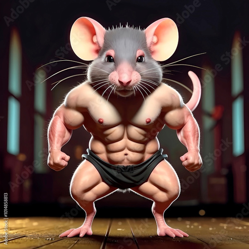 mouse is a jock