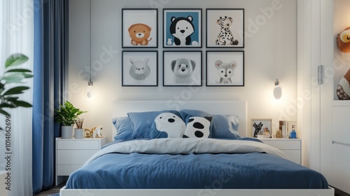 Modern Kids Bedroom Interior Design