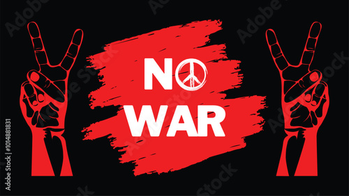 No War illustration design