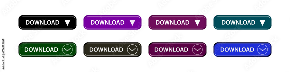 download button as vector element graphic of website or application illustration isolated on white background. set of downloads buttons for app and web graphic design download button as vector element graphic of website or application illustration isolated on white background. set of downloads buttons for app and web graphic design