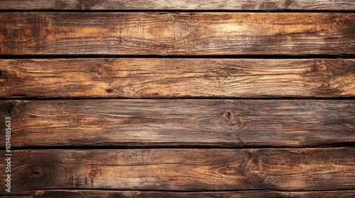 A close-up view of rustic wooden planks, showcasing texture and natural patterns.