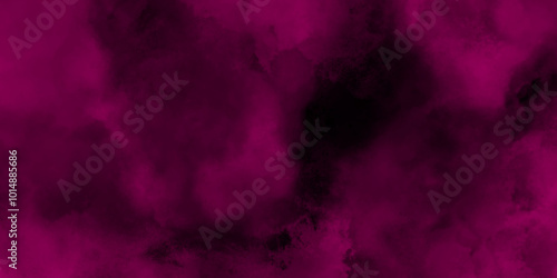 pink ink effect pink watercolor background texture with smoke, Abstract grunge red pink shiny texture background. Blur violet smoke. Misty texture. purple smoke on a dark background. 