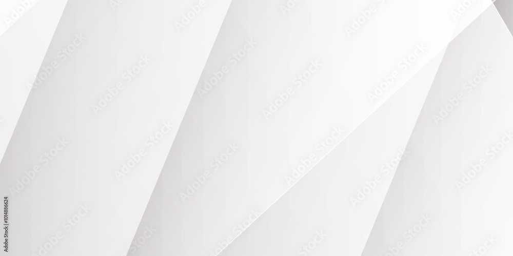 Abstract simple grey white 3D hi-tech polygonal corporate background. COLOR vector gradient abstract background design. Abstract white and gray texture line shadow shape background. white pattern. 