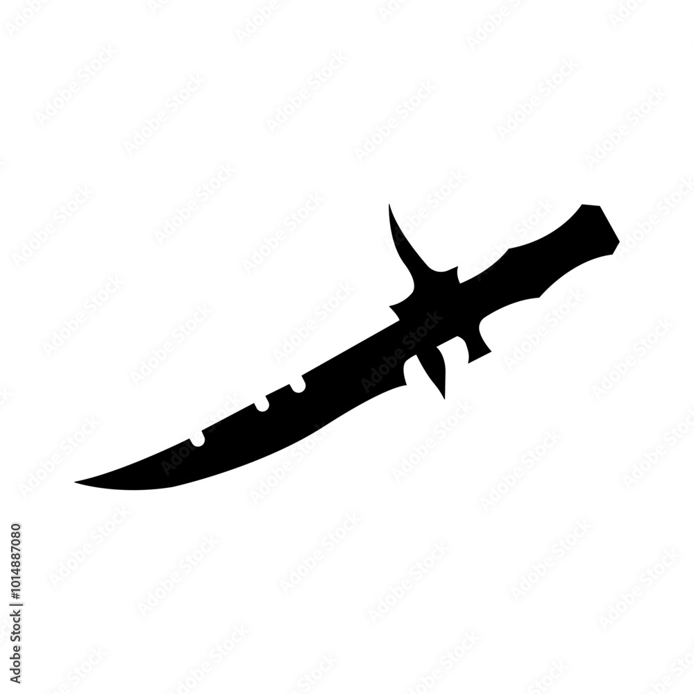military knife icon vector illustration symbol design. military knife icon vector illustration symbol design.