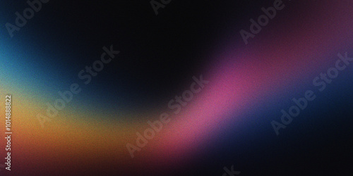 Gradient background with light grains Colorful noise texture background for web page header or banner.