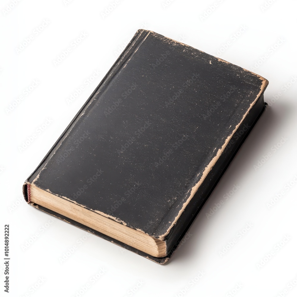 A textbook, school material, hardcover with title and subject displayed, isolated on white background A textbook, school material, hardcover with title and subject displayed, isolated on white background