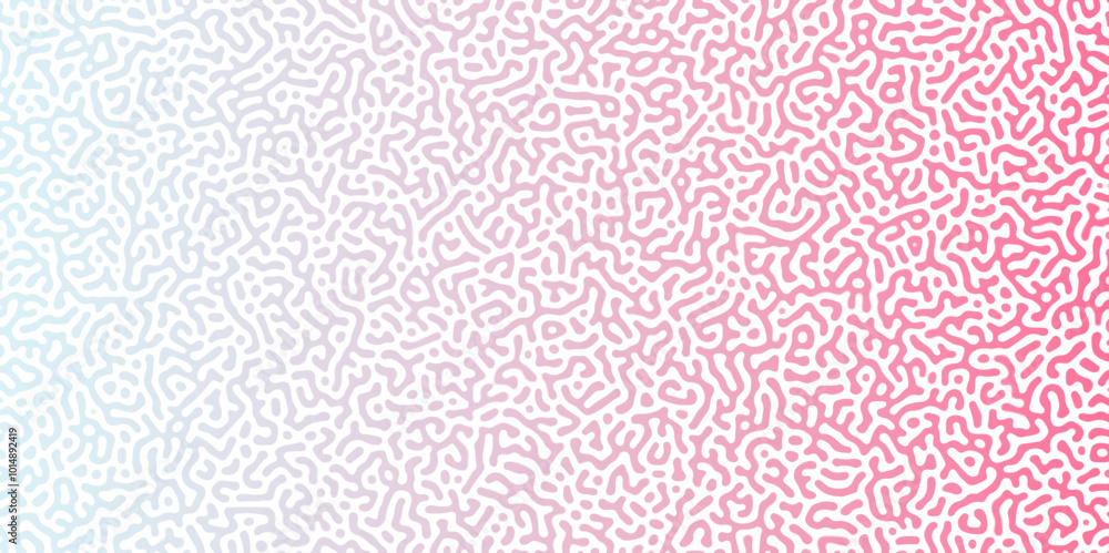 Abstract Reaction-diffusion Turing pattern natural texture pink gradient color scheme. Linear design with biological algorithm psychedelic background. Reaction-diffusion or truing patter Abstract Reaction-diffusion Turing pattern natural texture pink gradient color scheme. Linear design with biological algorithm psychedelic background. Reaction-diffusion or truing patter