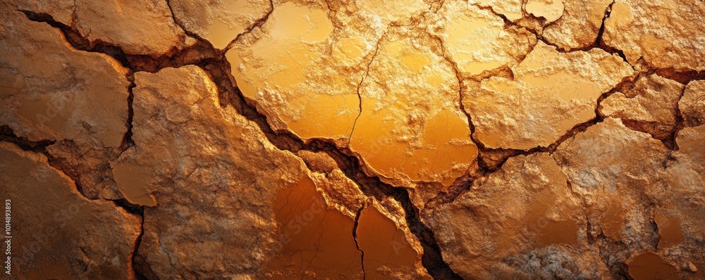 A close-up view of dry, cracked earth, showcasing intricate patterns and rich warm tones. This texture embodies the beauty of barren landscapes and the effects of arid conditions. A close-up view of dry, cracked earth, showcasing intricate patterns and rich warm tones. This texture embodies the beauty of barren landscapes and the effects of arid conditions.