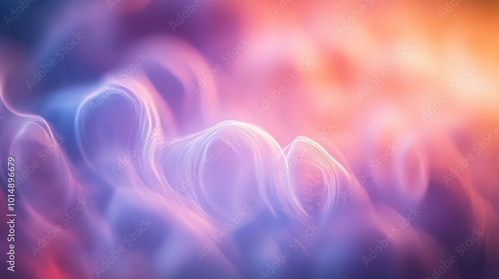 Abstract Swirling Background with Pink and Purple Hues. Abstract Swirling Background with Pink and Purple Hues.