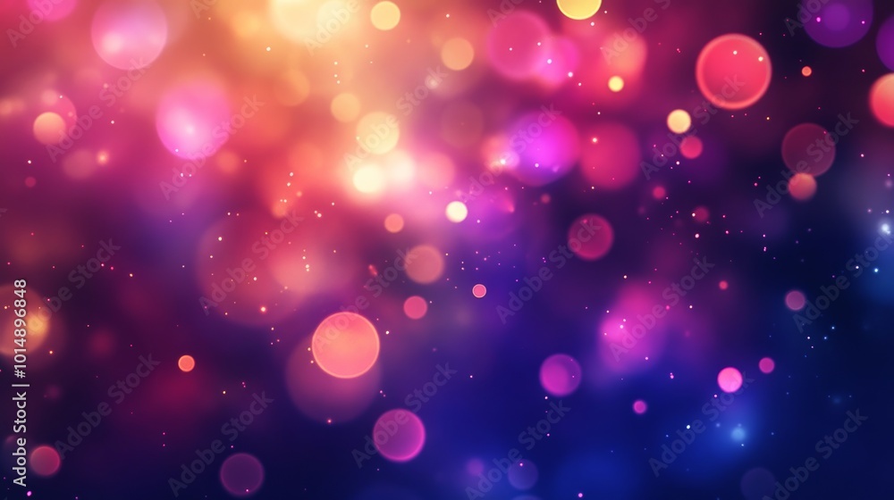 Abstract Blurred Background with Bokeh Lights. Abstract Blurred Background with Bokeh Lights.