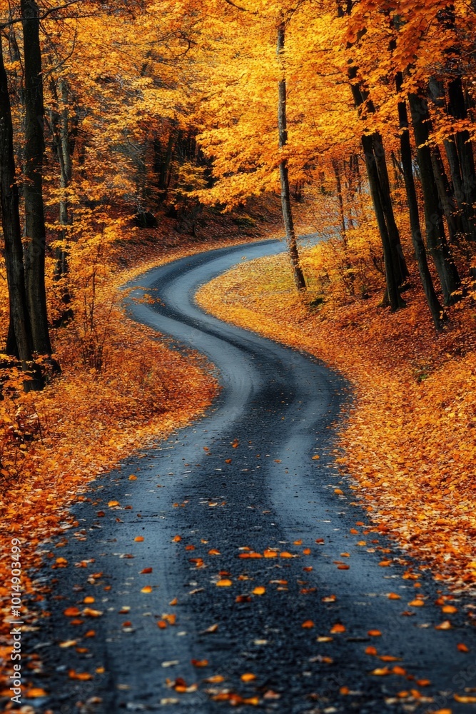 Forest Winding Road Forest Winding Road