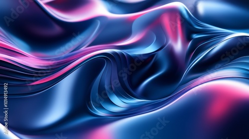 Mesmerizing Waves of Color and Light