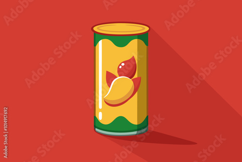 Potato chips tube packaging capsicum flavor 3d vector set stock vector illustration