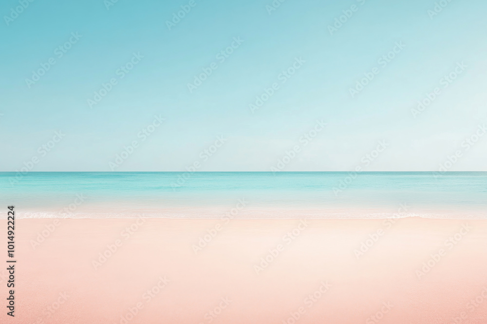 A serene beach with calm water and a pastel-colored sky, perfect for a peaceful escape. A serene beach with calm water and a pastel-colored sky, perfect for a peaceful escape.