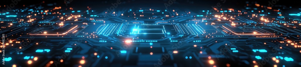 Minimalist Abstract Circuit Board Design Pattern Minimalist Abstract Circuit Board Design Pattern