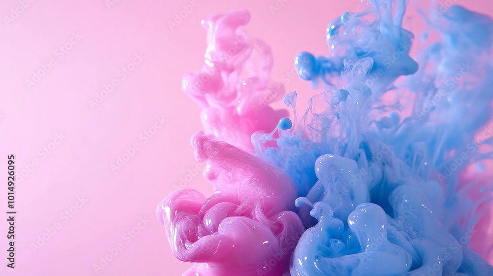Vibrant Ink Cloud Explosion: A Mesmerizing Display of Color and Texture Vibrant Ink Cloud Explosion: A Mesmerizing Display of Color and Texture