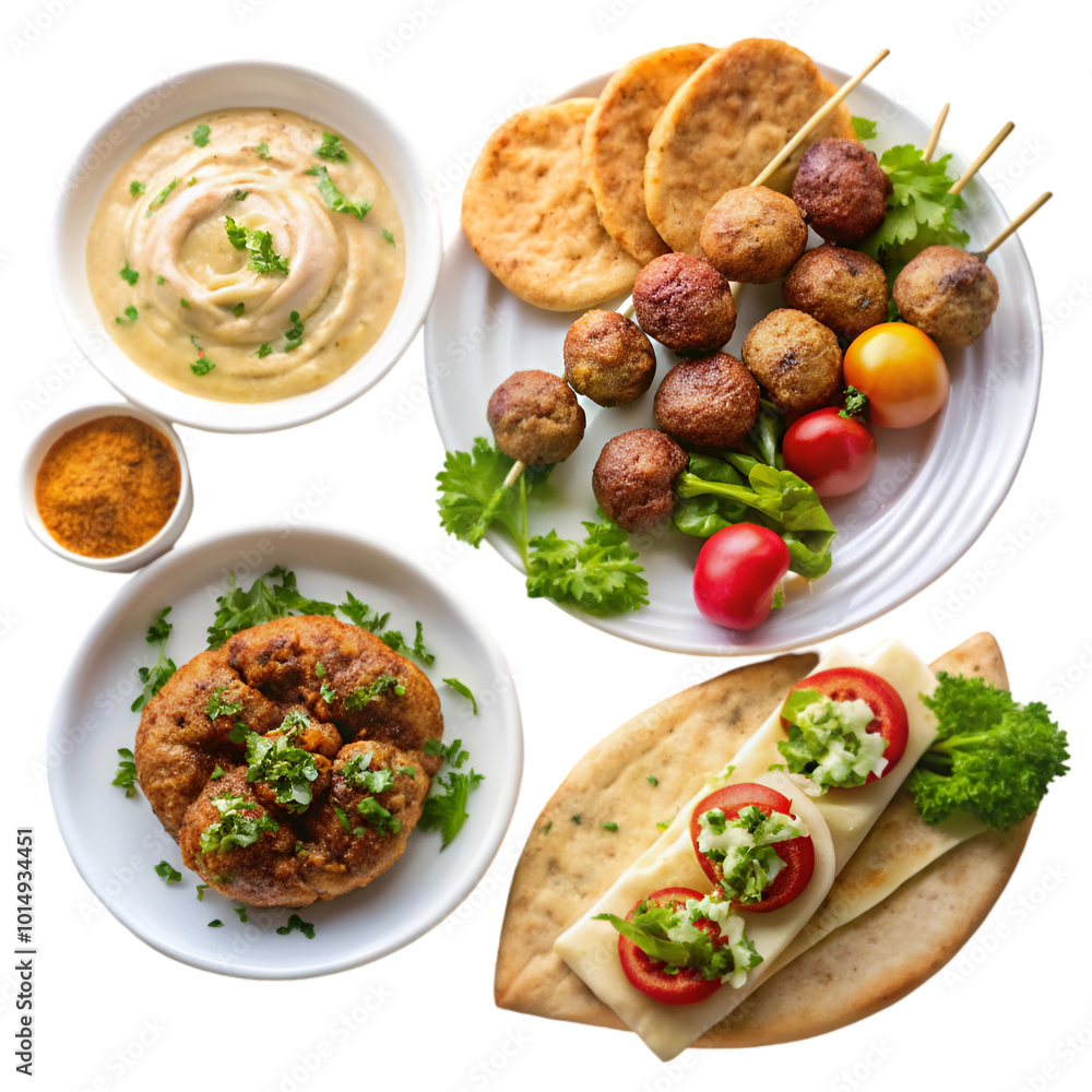 Turkey food on transparent background Turkey food on transparent background