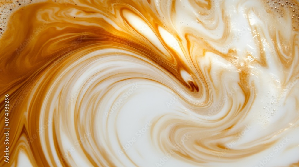 Swirling Amber Hues: Mesmerizing Abstract Art Swirling Amber Hues: Mesmerizing Abstract Art
