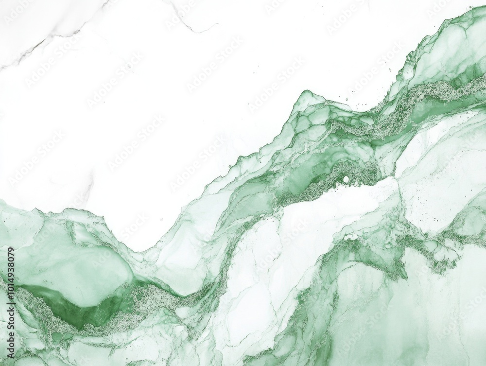 Green Marble Surface Close Up Green Marble Surface Close Up