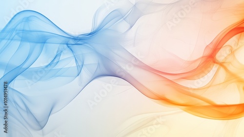 Ethereal Waves of Vibrant Color and Light