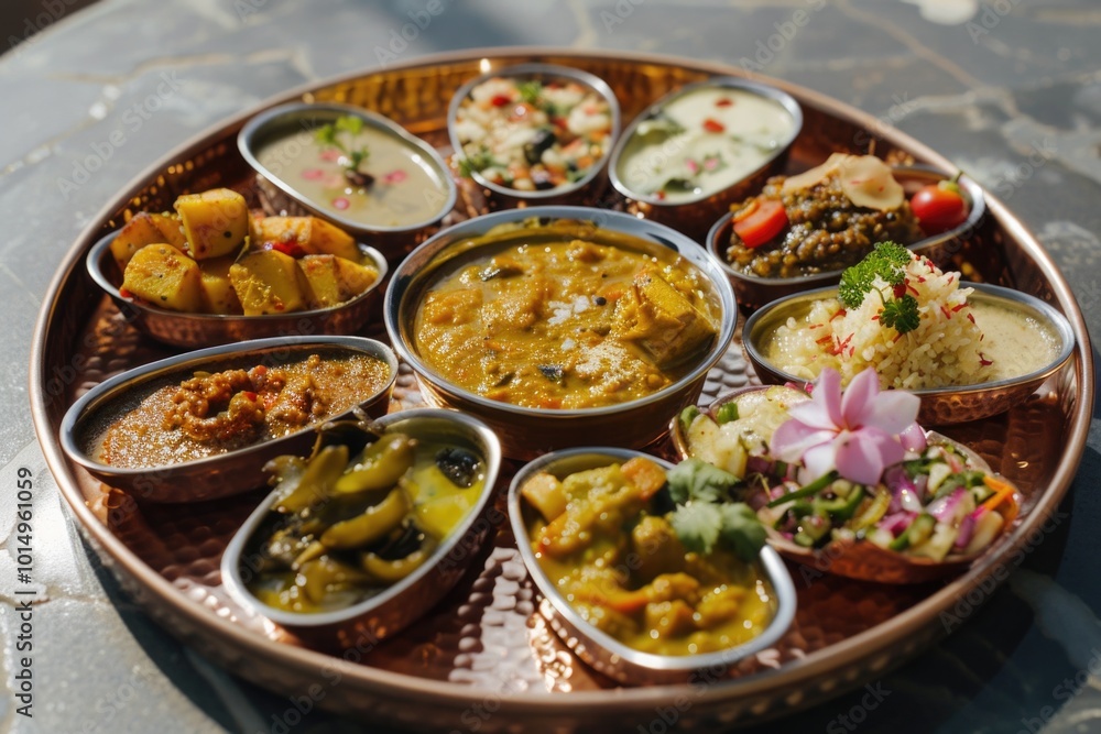 A variety of dishes and snacks on a table A variety of dishes and snacks on a table