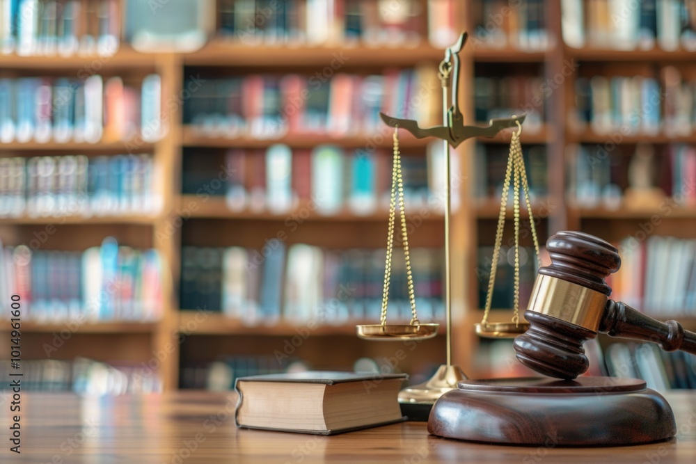 A wooden gavel resting on a wooden table, perfect for various uses A wooden gavel resting on a wooden table, perfect for various uses
