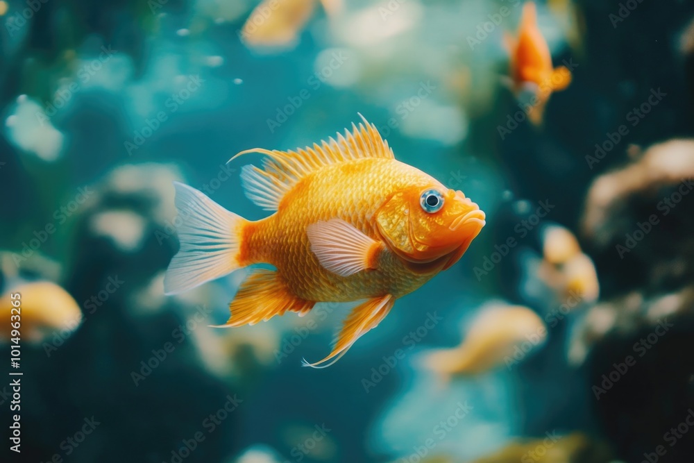 Fish in aquarium Fish in aquarium