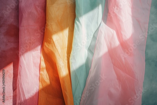 Wallpaper Mural A collection of colorful fabrics in a compact format, ideal for design and crafting projects Torontodigital.ca