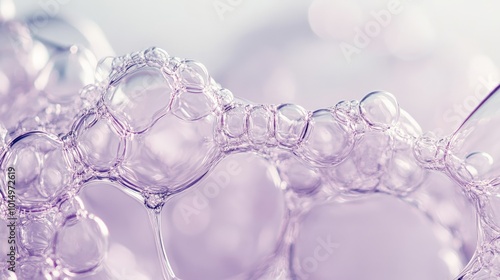 Wallpaper Mural Ethereal Bubbles: A Mesmerizing Dance of Light and Transparency Torontodigital.ca