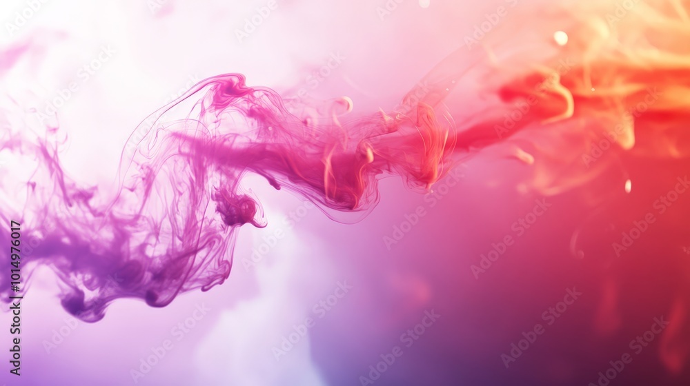 Fototapeta premium Vibrant Swirls of Ethereal Liquid Art