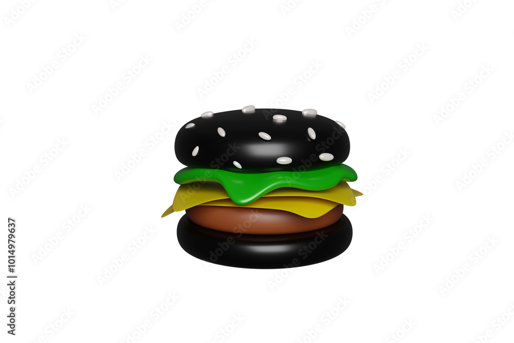 burger has a burger, PNG burger 3d icons and objects collection, in cartoon burger has a burger, PNG burger 3d icons and objects collection, in cartoon