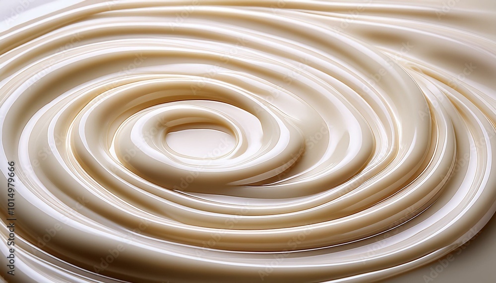 Liquid cream ripples texture background Liquid cream ripples texture background