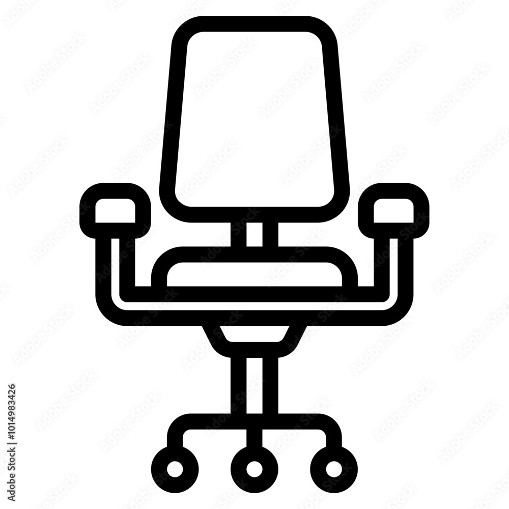 Office Chair Freelancer icon vector illustration Office Chair Freelancer icon vector illustration