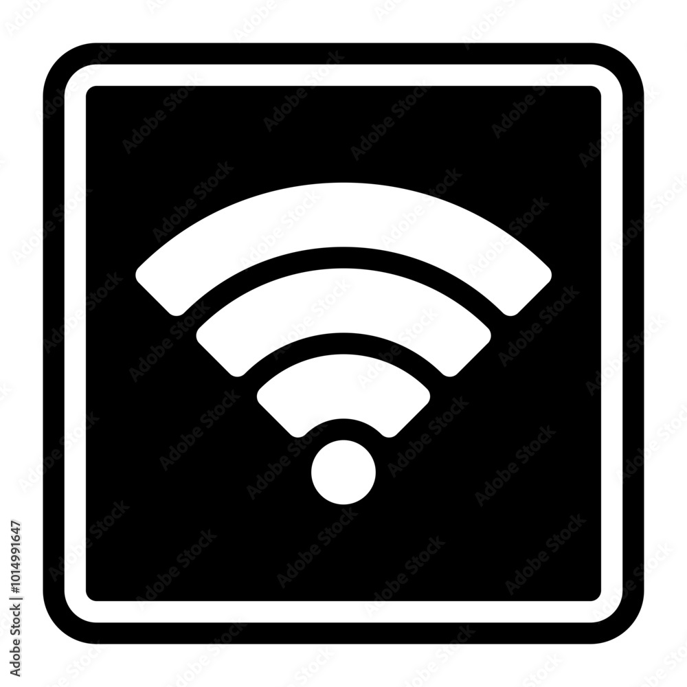 WiFi Signal Freelancer icon vector illustration WiFi Signal Freelancer icon vector illustration