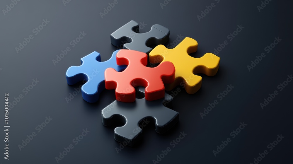 Puzzle. Business strategy, success solution, jigsaw games symbol. Idea metaphor. Creative idea, connection, challenge, partnership, teamwork, match