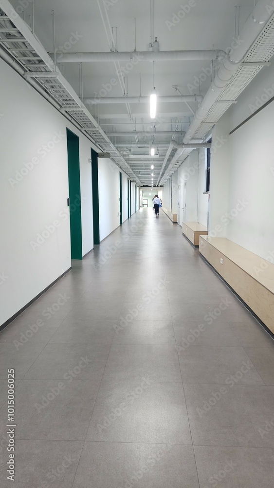 corridor in school corridor in school