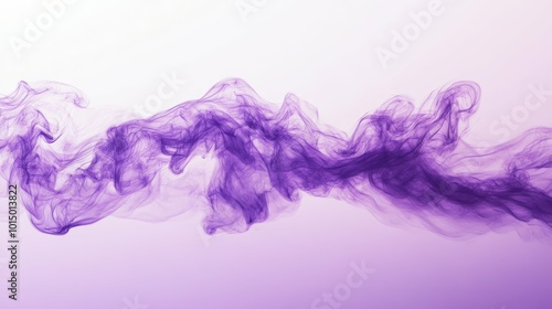 Mental fog misty tendrils obscuring sharp lines, pale lavender background