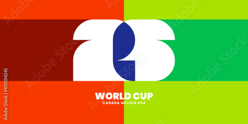 World cup 2026 background Illustration