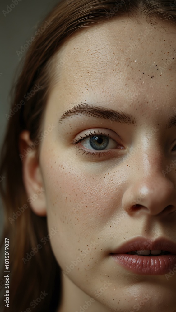 Portrait of a woman. Portrait of a woman.