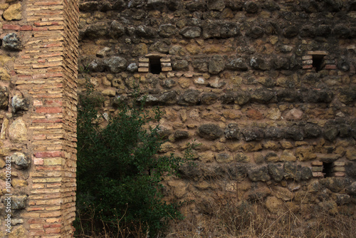 Wallpaper Mural Detail of an ancient derelict convent in Seville, Carmona Torontodigital.ca