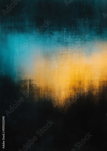 Abstract texture with a blend of deep blue and warm gold tones.