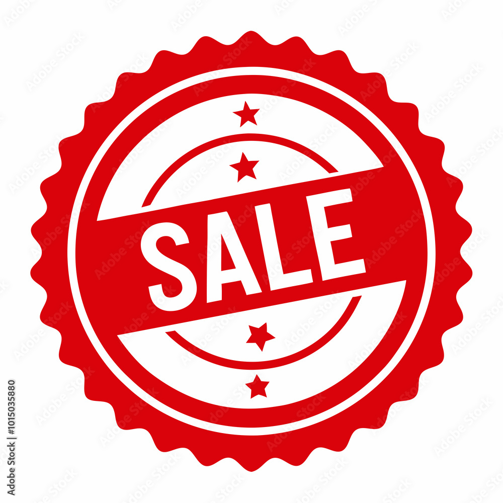 Red Sale Badge Design for Marketing Promotions
Red Sale Badge Design for Marketing Promotions