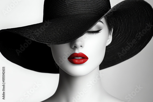 Wallpaper Mural glamour woman portrait, AI generated Torontodigital.ca