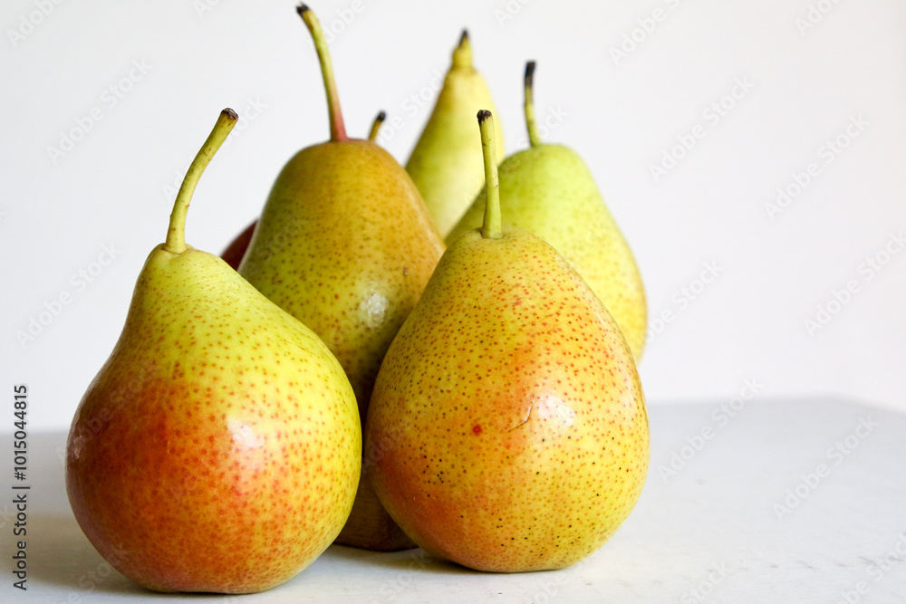 Stack of Australian Corella (Corella Forelle) pears Stack of Australian Corella (Corella Forelle) pears