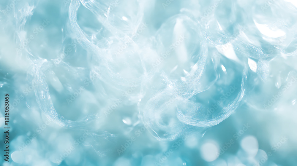 A mesmerizing abstract background featuring a multitude of blurred, iridescent bubbles floating against a soft green backdrop A mesmerizing abstract background featuring a multitude of blurred, iridescent bubbles floating against a soft green backdrop